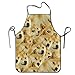 Produktbild Shiba Dog Pattern Schürzen Lätzchen Adult Lace Adjustable Polyester Chef Cooking Long Full Kitchen Aprons BBQ Grill Cute Aprons