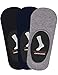 Krystle Cotton Loafer Socks with Anti-Slip Silicon - Pack of 3 RS.195.00