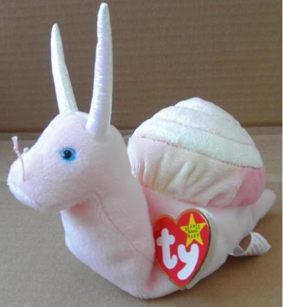 snail beanie baby