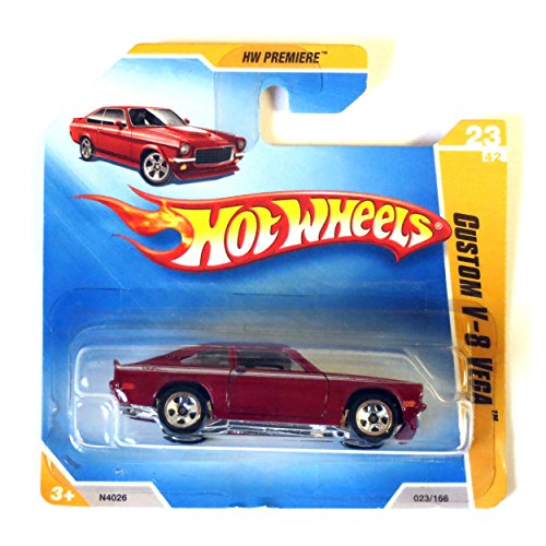 Preisvergleich Produktbild Hot Wheels Custom V-8 Vega rotmetallic 1:64