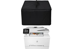 Amerbtech Cubierta antipolvo antiestática para impresora, impermeable, de tela de nailon, compatible con impresora multifunción HP Colour LaserJet Pro M283fdw