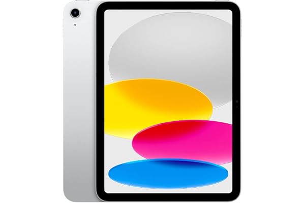 2022 Apple iPad (10,9‑pouces, Wi-Fi, 64Go) Argent (Reconditionné)