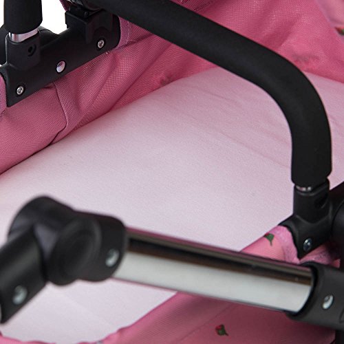 Price comparison product image Roma Darcie Dolls Pram Fitted Sheet - pink