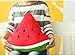 Produktbild MIMOO Schöne Puppe Socken Stofftier Dreieck Wassermelone Plüschtier Kissen Plüsch weich gefüllt Plüschtier süß und flauschig Spielzeug Stofftier für Kinder und Erwachsene (Wassermelone rot)