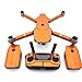 Price comparison product image Waterproof Stickers Professtional Decal Skin Protector Cover for DJI Mavic Pro Orange