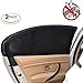 Produktbild E-Bestar 2pcs Auto sonnenschutz Auto seitenscheibe Doppellagige Sonnenblenden Auto Anti-Moskito Netz Sunshades for Car (XL)