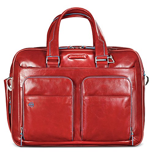 Preisvergleich Produktbild Piquadro Blue Square Aktentasche Leder 41 cm Laptopfach