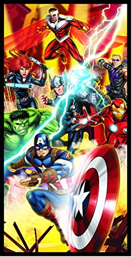 Avengers : Kinder Badetuch - Strandhandtuch