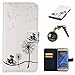 Produktbild PU Silikon Schutzhülle Handyhülle Painted pc case cover hülle Handy-Fall-Haut Shell Abdeckungen für Smartphone (Samsung Galaxy S7 Edge) +Staubstecker (Q7)