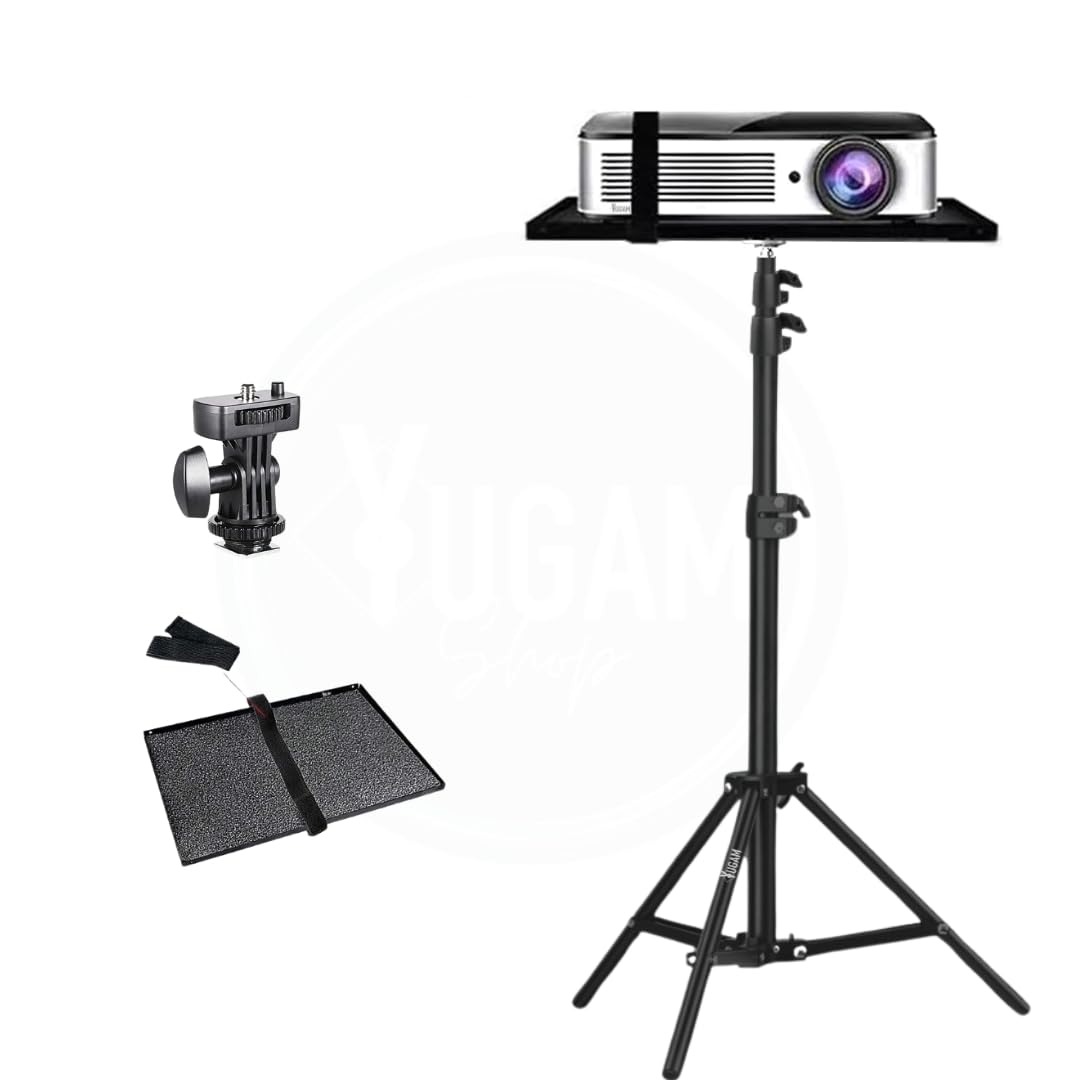 YUGAM Projector Stand Laptop Notebook Tray, (Projector Tray with Stand)