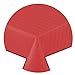 Produktbild Klassiker Gartentischdecke - Rund 130 cm Rot - PVC Weichschaum mit Einfassband Rund Rund Farbe wählbar