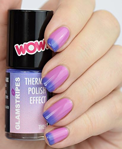 THERMO NAIL POLISH EFFECT - VIOLET TO ROSE - NEW! THERMAL NAIL POLISH