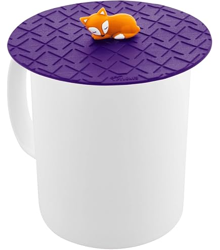 Pylones - Coperchio In Silicone Per Tazza Bienauchaud, Diametro 10 Cm X Altezza 4 Cm, Pratico E Colorato