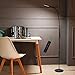 Produktbild Tonffi Stehleuchte LED dimmbar 9W mit Fernbedienung 720LM Standlampe mit 3 Farbtemperaturen Touch-Schalter deckenfluter Schwanenhals 360°drehbar modern Wohnzimmerlampe Schwarz