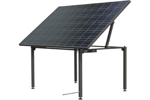 Technaxx Balkonkraftwerk 400W – Solar-Tischkraftwerk TX-250 mit PV-Modul & Mikrowechselrichter – Plug & Play Mini-PV-Anlage für Balkon & Terrasse – Verstellbarer Winkel – 6–8 Personen