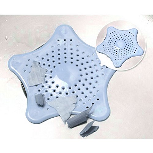 sumaju Ablauf, Haarsieb Badezimmer Filtration Trap Filter Küche Becken Sieb Stopper Ablaufgarnitur und Displayschutzfolie blau - 6