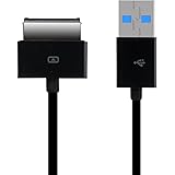 kwmobile USB Charging Cable Compatible with Asus EEE Pad Transformer TF101 / TF300 / TF201 / TF700 - Black