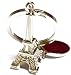 Glow Time Eiffel Tower Keychain - (8cmL x 6cmB, Silver) RS.185.00