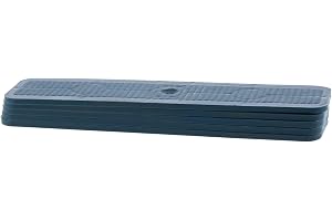 ToniTec 100 x glasklossar plastunderlägg glasklämmor 100 x 24 2 mm