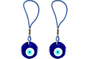 Laroal 4st Evil Eye hänge Demon Eye Charm Turkiet Grekland Resesouvenirer