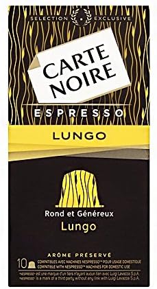 Carte Noire N°8 Espresso Lungo Nespresso Compatible Capsules 20 Pods ONLY