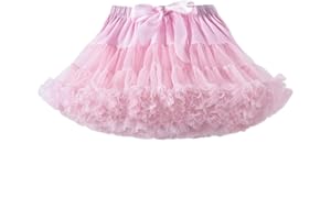 Odziezet Baby Girls Fluffy Pettiskirt Tutu Kids Ballet Party Dance Skirt Princess Tulle Bubble Skirt for Girls (0-10 Years)