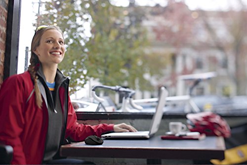 Microsoft D5D-00133 Wireless Mobile Maus 4000, 2.4 GHz graphit/schwarz - 8