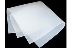 TEN-HIGH Piastra di qualità alimentare quadrata in silicone, guarnizione in silicone resistente ad alta temperatura tappetino di riparazione tampone di lavoro per saldatura, 500mm x 500mm spessore