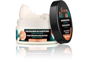 KAIRLY PARIS KAIRLY/KARIGINS - Pur beurre de Karité Bio et Vegan - Hydrate Et Répare Les Cheveux - 100ml