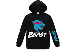 Forlcool Youtube Gamer Cool Boy Girl Hoodie Kids Top Cool Lighting Cat Jumper