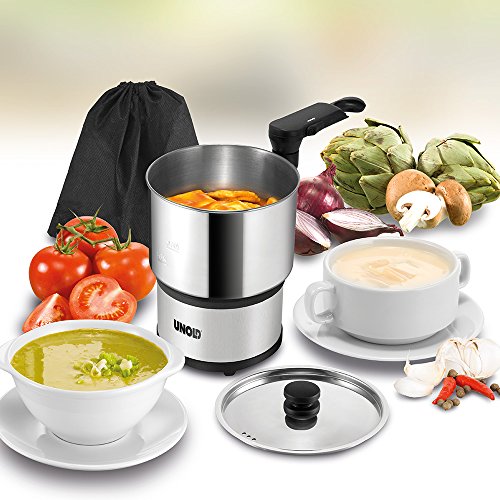 Unold 58855 Reise-Kocher, Ideal geeignet für Büro, Camping, sowie Fernreisen, 450 W - 3