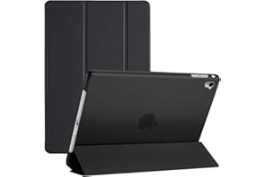 TECHDEALSUK For iPad 10.2" (9th/8th/7th Generation 2021/2020/2019) Smart Case Ultra Slim Magnetic Cover with Auto Wake/Sleep for Apple iPad 10.2 (Black)