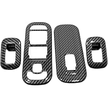 Cadre Commutateur Phare Fibre Carbone Pour Mercedes Classe A W177 2019 (conduite à Gauche) - 12