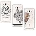 Produktbild Samsung Galaxy J3 2016 Hülle Silikon, Handyhülle Samsung Galaxy J3 2016 Silikon, LuckyW 3X Don't Touch My Phone Schildkröte Ballon TPU Handyhülle für Samsung Galaxy J3 (2016) SM-J320F Soft Silikon Tasche Transparent Schale Clear Klar Hanytasche Durchsichtig Rückschale Ultra Slim Thin Dünne Schutzhülle Weiche Flexibel Kratzfeste Scratch-Resistant Stoßfest Shockproof Etui Bumper Case Cover