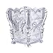 KINGSO Acrylic Clear Container Makeup Case Cosmetic Storage Holder Organizer