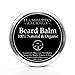 Fresh Scent Beard Balm 100% Natural & Organic by Hamilton Jackson - No1 Beard Softener for Men - Male Grooming - Easy-to-Use Leave-in with Shea Butter, Hemp Seed, Beeswax, Cedarwood & Lime Made in UK