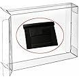 CHILDMORY 10PCS Protector Case Clear Plastic Protection Sleeve Display Box for ATARI Jaguar Cartridge