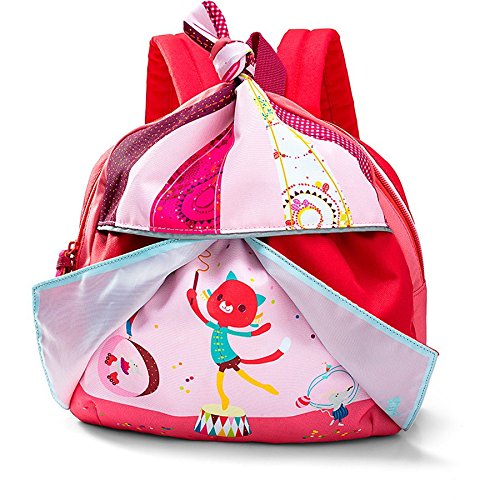 Lilliputiens Cirque Sac à Dos Enfant, 45 cm, 15 L, Multicolore