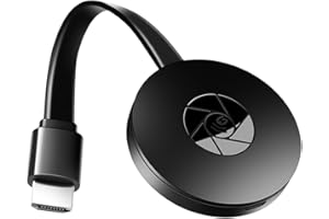 RAITWAHL Dongle Wireless Display Adapter Miracast Airplay DLNA Compatible Android iOS Windows Mac,Clé HDMI sans Fil 1080P, Chrome Cast Crome Chromecast TV Boitier Smart Toutes Les Chaînes Gratuite