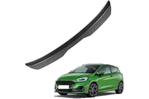 KizmiQ Becquets arrière,ArrièRe Becquet Toit ABS Voiture Lame De Aileron pour Fo-RD Fiesta St MK8 2018 2019 2020 Tuning hayon Aile Accessoire,B/Carbon Fiber