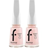 Flormar Quick Dry Qne 02 Soft Pink New (2 paketi)