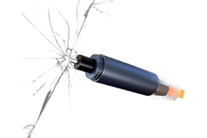 YINGJEE Notfallhammer fürs Auto - Nothammer mit Gurtschneider, 2-in-1 Fenster Nothammer kompakter Notfall Hammer Rettungshammer Sicherheitshammer fürs Bus, PKW, LKW, Einfach & Schnell Verwendet (blau