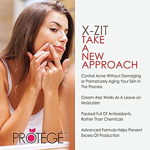 Natürliche Aknebehandlungscreme – X-ZIT – X Out Akne Behandlung für Erwachsene und Teenager + Bekommen Sie ein reines Gesicht + Kontrollieren Sie Pickelbildung auf natürliche Art mit dieser Akne Creme (60 ml) - 5