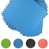 Schutzmatten Set 6er rutschfeste Puzzle Unterlegmatte als...