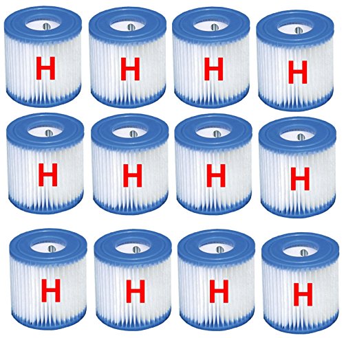 12 x Intex Filterkartusche 29007 für Quick Up Pool Filterpatrone Ersatzfilter