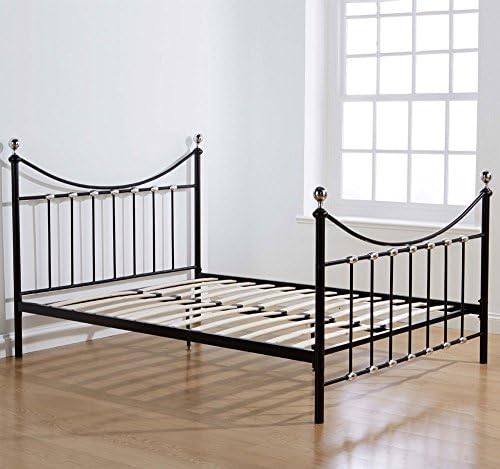 Mountrose Ontario Double Bed In Black