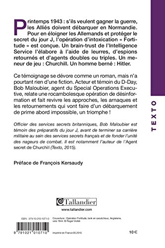Livres Couvertures de Les Secrets du Jour J - Opération fortitude - Churchill mystifie Hitler