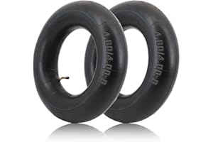 Foreverup Camera d'aria per carriola, 2PCS 4.80/4.00-8 Pollici Camera d'aria per Carrello, Tubo Flessibile per Ruota di Carriola, per carriole, Tosaerba, carrelli a Mano