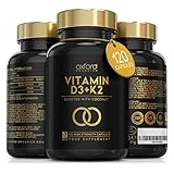 Vitamin D3 K2 Capsules - 4000 Iu Vitamin D & 100mcg Vitamin K Mk7 - Boosted With Coconut Mcts For Absorption | 120 High Strength Vitamin D And K2 Capsules | 4 Month Supply | Uk Made & Vegetarian