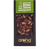 Aroha%72 Kakao Antep Fıstıklı Bitter &Ccedil;ikolata 100 g